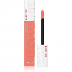 MAYBELLINE NEW YORK SuperStay Matte Ink Vedel matt huulepulk pikaajalise m&otilde;juga varjund 60 Poet 5 ml