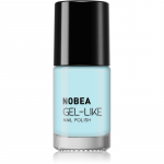 NOBEA Day-to-Day Gel-like Nail Polish Geeliefektiga k&uuml;&uuml;nelakk varjund #N67 Sky blue summer 6 ml