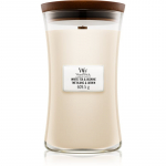 Woodwick White Tea & Jasmine l&otilde;hnak&uuml;&uuml;nal puidust taht 609.5 g
