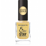 Dermacol Infinity 5 Day Stay Kauap&uuml;siv k&uuml;&uuml;nelakk varjund 63 Gold 11 ml