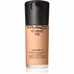 MAC Cosmetics Studio Fix Fluid SPF 15 24HR Matte Foundation + Oil Control Matistav jumestuskreem SPF 15 varjund N6 30 ml