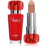 PUPA Milano Vamp! Luminous Lipstick Huultele t&auml;idlust andev huulepulk varjund 105 Light Chestnut 3.5 g