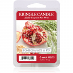 Kringle Candle Pomegranate & Fir Wax Melt DVA l&otilde;hnak&uuml;&uuml;nal 64 g