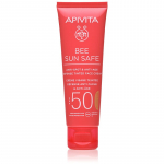 Apivita Bee Sun Safe Anti-Spot and Anti-Age Tinted Face Cream SPF50 Tooniv kaitsekreem n&auml;ole SPF 50 varjund Golden 50 ml