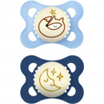 MAM Original Night 0m+ lutt Blue 2 tk