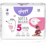 BELLA Baby Happy Soft&Delicate &uuml;hekordsed m&auml;hkmed Junior 11-18 kg 38 tk