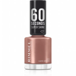 Rimmel 60 Seconds Super Shine K&uuml;&uuml;nelakk varjund 111 Caf&eacute; Creme 8 ml
