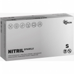 Espeon Nitril Sparkle Pearlescent Silver puudrita nitriilkindad suurus S 2x50 tk