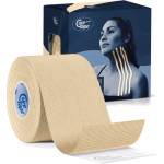 CureTape&reg; Gentle fikseeriv sporditeip tundlikule nahale v&auml;rv Beige 5 m