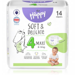 BELLA Baby Happy Soft&Delicate &uuml;hekordsed m&auml;hkmed Maxi 8-14 kg 14 tk