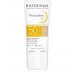 Bioderma Photoderm AR Toonitud punetusevastane kaitsekreem tundlikule ja reaktiivsele nahale SPF 50+ varjund Natural 30 ml