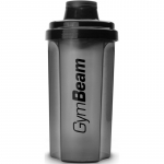 GymBeam Shaker 700 spordi&scaron;eiker v&auml;rv Transparent Black 700 ml