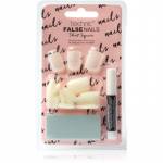 Technic Cosmetics False Nails Short Square Kunstk&uuml;&uuml;ned liimiga 48 tk