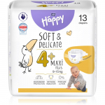 BELLA Baby Happy Soft&Delicate &uuml;hekordsed m&auml;hkmed Maxi Plus 9-15 kg 13 tk
