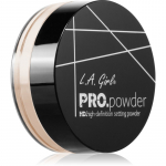 L.A. Girl Cosmetics PRO. Powder Matistav kinnituspuuder varjund Banana Yellow 5 g