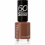 Rimmel 60 Seconds Super Shine K&uuml;&uuml;nelakk varjund 140 Chocolate Eclipse 8 ml