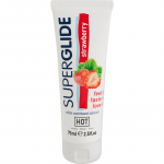 HOT Superglide m&auml;&auml;rdegeel maitsega Strawberry 75 ml