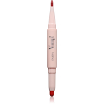 PUPA Milano Vamp! Creamy Duo Kontuuriv huulepulk ja huulelainer kaks-&uuml;hes varjund 012 Cherry Red 0.8 g