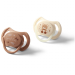 BabyOno Take Care Symmetrical Silicone Soothers lutt Day & Night 0-6m 2 tk