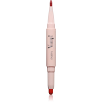 PUPA Milano Vamp! Creamy Duo Kontuuriv huulepulk ja huulelainer kaks-&uuml;hes varjund 010 True Red 0.8 g