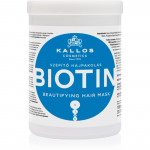 Kallos KJMN Professional Biotin Juuksemask &otilde;hukestele ja n&otilde;rkadele, katkema kippuvatele juustele 1000 ml