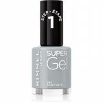 Rimmel Super Gel Geelk&uuml;&uuml;nelakk ilma UV / LED-lampide kasutamiseta varjund 005 Rainy Days 12 ml