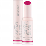 essence satin GLOW Kreemjas huulepulk satiinise viimistlusega varjund 08 Fuchsionista 3.5 g