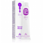 Kallos KJMN Professional Cream Hair Colour Keratin & Argan Oil Juuksev&auml;rv varjund 12.20 Special Ultra Violet Blond 100 ml