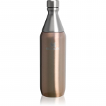 Stanley All Day Slim Bottle roostevabast terasest veepudel Pale Gold Shine 600 ml