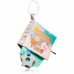 BabyOno Have Fun Sensory Book kontrastne haridusraamat hammustava osaga Farm 1 tk