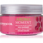 Dermacol Aroma Moment Wild Raspberry Keha suhkrukoorija vaarika l&otilde;hnaga 200 g