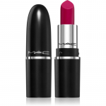 MAC Cosmetics MACximal Sleek Satin Lipstick Mini Satiinhuulepulk t&auml;iusliku ilme jaoks varjund REBEL 1.5 g