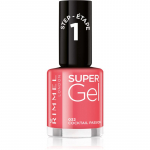 Rimmel Super Gel Geelk&uuml;&uuml;nelakk ilma UV / LED-lampide kasutamiseta varjund 032 Cocktail Passion 12 ml