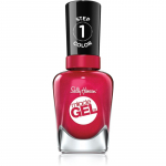 Sally Hansen Miracle Gel&trade; Geelk&uuml;&uuml;nelakk ilma UV / LED-lampide kasutamiseta varjund 469 Bordeaux Glow 14,7 ml