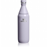 Stanley All Day Slim Bottle roostevabast terasest veepudel Purple Dust 600 ml