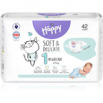 BELLA Baby Happy Soft&Delicate &uuml;hekordsed m&auml;hkmed Newborn 2-5 kg 42 tk