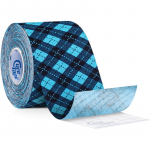 CureTape&reg; Art fikseeriv sporditeip v&auml;rv Tartan Blue 5 m