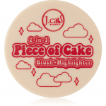 J.Cat Beauty 2 In 1 Piece Of Cake P&otilde;sepuna s&auml;raga varjund 103 McFlirty 12.1 g