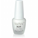 Technic Cosmetics Matte Nail Varnish Kauap&uuml;siv k&uuml;&uuml;nelakk mati efektiga varjund White 12 ml
