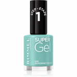 Rimmel Super Gel Geelk&uuml;&uuml;nelakk ilma UV / LED-lampide kasutamiseta varjund 093 Peppermint Promise 12 ml