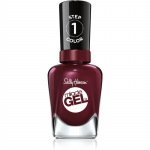 Sally Hansen Miracle Gel&trade; Geelk&uuml;&uuml;nelakk ilma UV / LED-lampide kasutamiseta varjund 480 Wine Stock 14,7 ml