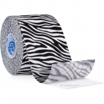 CureTape&reg; Art fikseeriv sporditeip v&auml;rv Zebra Black&White 5 m