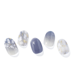 ohora Semi Cured Gel Nail Strips N Gleam Blue K&uuml;&uuml;nte kleebised varjund ND-079-J 1 tk