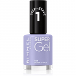 Rimmel Super Gel Geelk&uuml;&uuml;nelakk ilma UV / LED-lampide kasutamiseta varjund 028 Purple Haze 12 ml