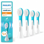 Philips Sonicare For Kids Mini 3+ HX6034/90 Hambaharja varuharjapead lastele 4 tk