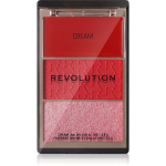 Revolution Blush Icon Palette P&otilde;sepunapalett varjund Rebellious Red 9.8 g