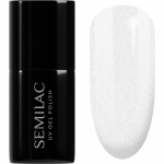 Semilac UV Hybrid Black & White Geelk&uuml;&uuml;nelakk varjund 091 Glitter Milk 7 ml
