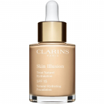 Clarins Skin Illusion Natural Hydrating Foundation S&auml;ra andev niisutav meik SPF 15 varjund 101W Linen 30 ml