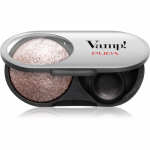 PUPA Milano Vamp! Radiant Baked Eyeshadow Kauap&uuml;siv s&auml;delev lauv&auml;rv varjund 404 Cold Taupe - WET & DRY 1 g