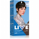 Schwarzkopf LIVE Colour Moment poolp&uuml;siv&auml;rv (semi-permanent) varjund 010 Charcoal Brunette 50 ml